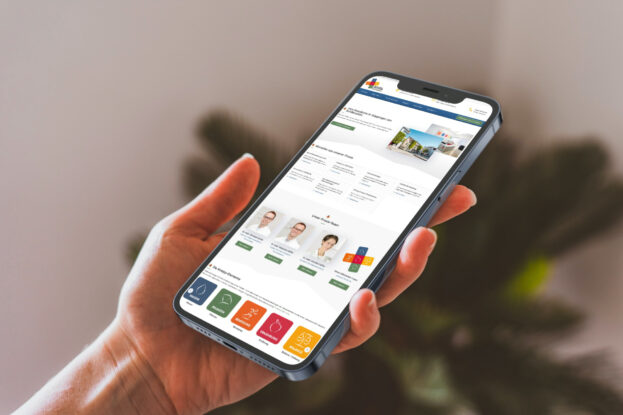 Website erstellen lassen - WebsiteWerk - Webdesign-Referenzen - Praxis Dres. Eisele/ Haffer/ Baur - Göppingen